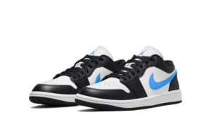Air Jordan 1 Low Black University Blue – 2. kép