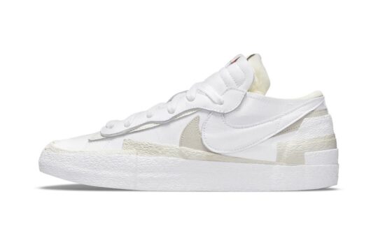 Nike x Sacai Blazer Low White Patent