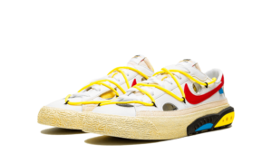 Nike Blazer Low Off White University Red – 2. kép