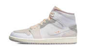Air Jordan 1 Mid SE Craft Inside Out White Grey