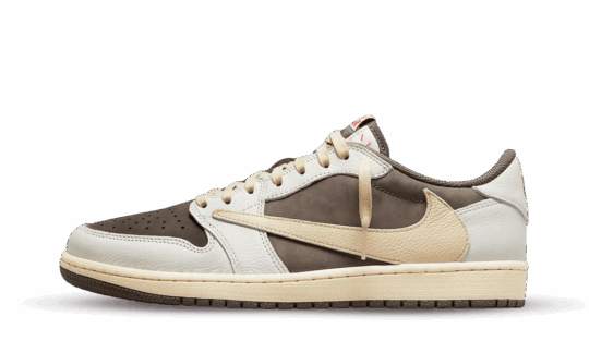 Air Jordan 1 Low X Travis Scott Reverse Mocha