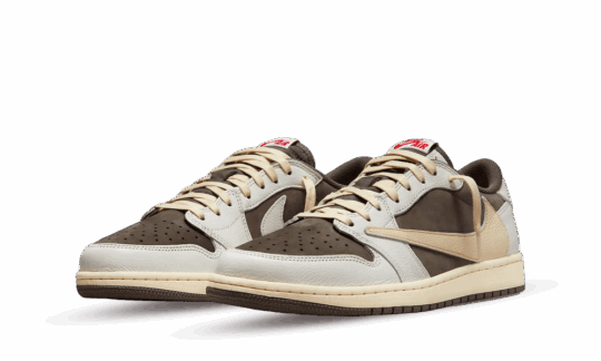 Air Jordan 1 Low X Travis Scott Reverse Mocha – 2. kép