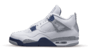 Air Jordan 4 Retro White Midnight Navy