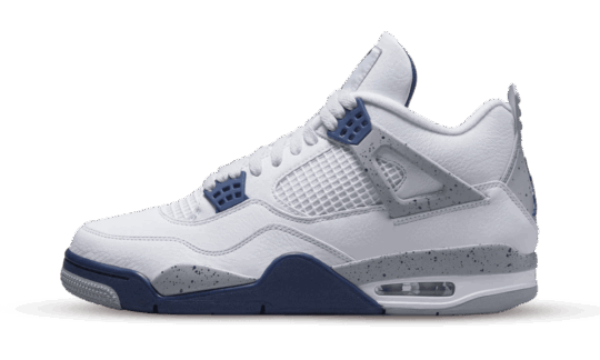 Air Jordan 4 Retro White Midnight Navy