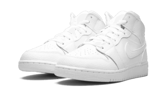 Air Jordan 1 Mid Triple White – 2. kép