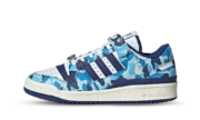 Adidas Forum Low 84 x BAPE Blue Camo 30th Anniversary