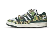 Adidas Forum Low 84 x BAPE Green Camo 30th Anniversary