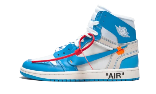Air Jordan 1 Retro High Off-White University Blue UNC