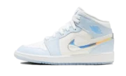 Air Jordan 1 Mid SE Glitter Swoosh