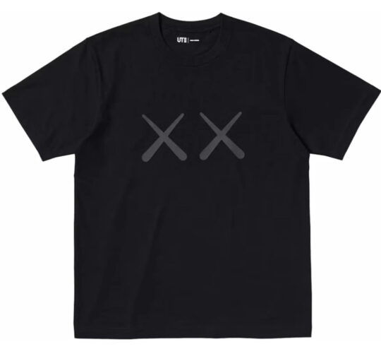 KAWS X UNIQLO WARHOL UT GRAPHIC T-SHIRT BLACK – 2. kép