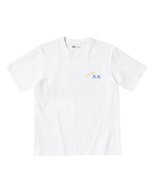 KAWS X UNIQLO WARHOL UT GRAPHIC T-SHIRT WHITE BANANA – 2. kép