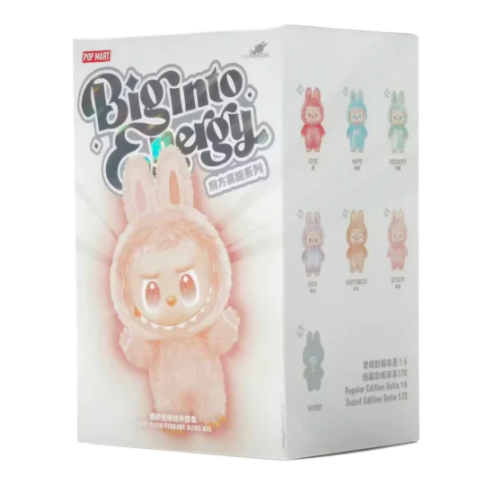 Pop Mart Labubu The Monsters Big Into Energy Series Vinyl Plush Pendant Single Blind Box