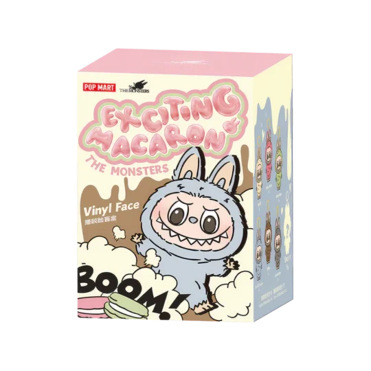 Pop Mart Labubu THE MONSTERS Tasty Macarons Vinyl Face Blind Box