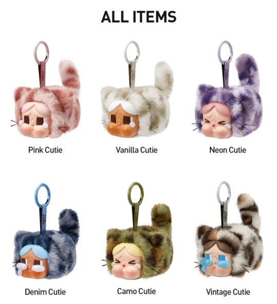 Pop Mart CRYBABY Wild but Cutie Series - Vinyl Face Plush Blind Box – 2. kép