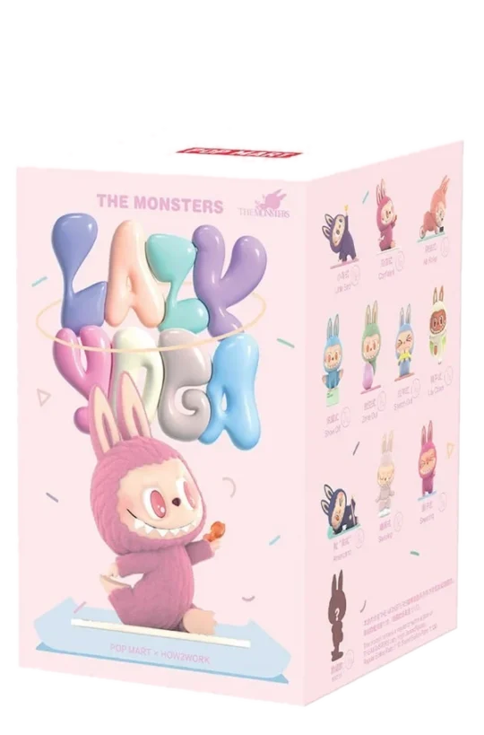 Pop Mart Labubu Lazy Yoga Series blind box