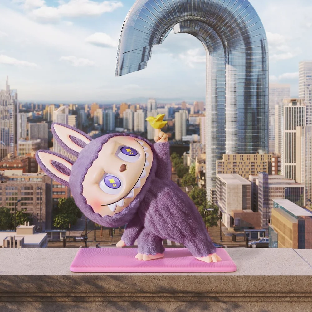 Pop Mart Labubu The Monsters Lazy Yoga Series blind box – 5. kép