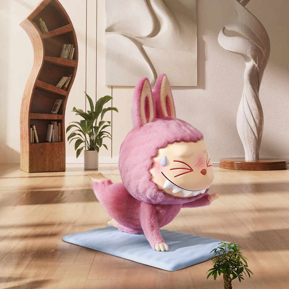 Pop Mart Labubu The Monsters Lazy Yoga Series blind box – 6. kép